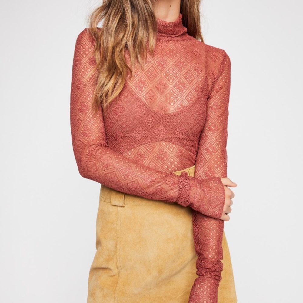 Free People Sweet Memories Turtleneck